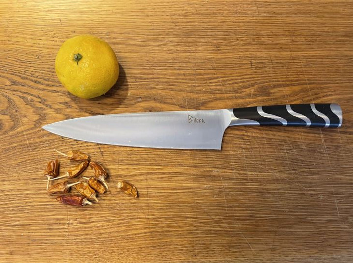 Birkeknive Hovgården sæt Kok, pålægsmaskine, skærekniv &amp; Knivblok